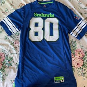 Blue Seattle Seahawks jersey #80 LARGENT